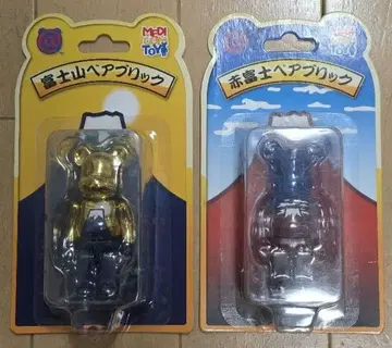 BE@RBRICK 후지산 금 빨간 후지 100%