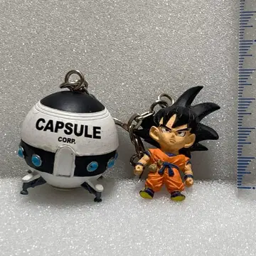 드래곤볼 트윈 키링 손오공 CAPSULE