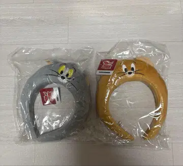 톰과 제리 봉제 인형 머리띠 2세트