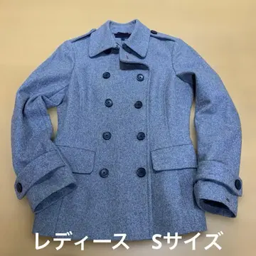 TOMMY HILFIGER 피코트 그레이 여성용 S