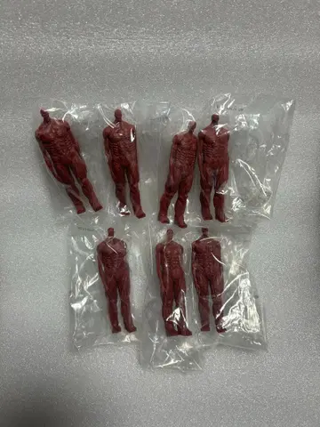 [미개봉 새상품] 진격의 거인 제일복권 I상 지진 피규어 7개