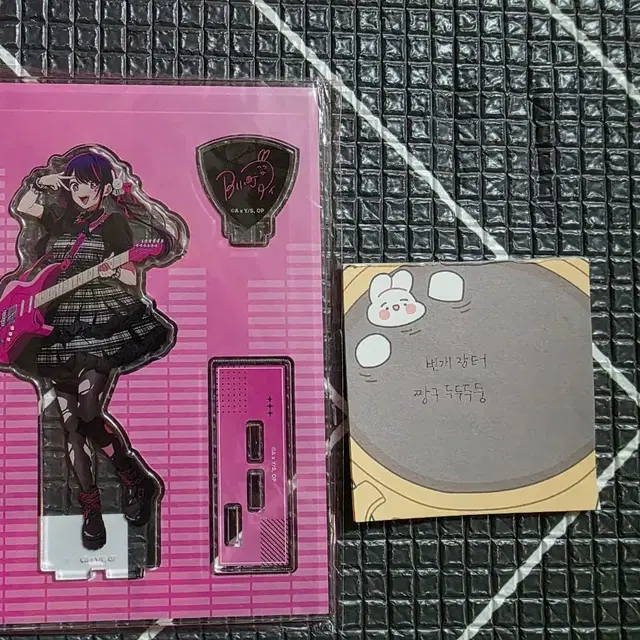 최애의아이 록 밴드 빅 아크릴 스탠드 판매합니다! (미개봉)