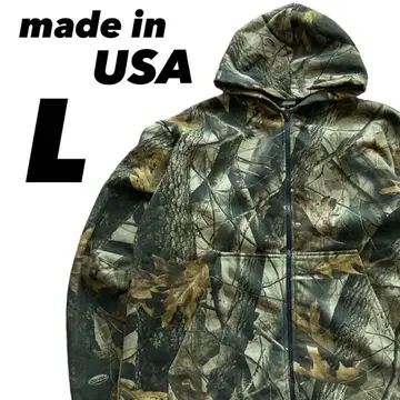 USA제 ALASKA WEAR REALTREE 리얼트리 후드티 L
