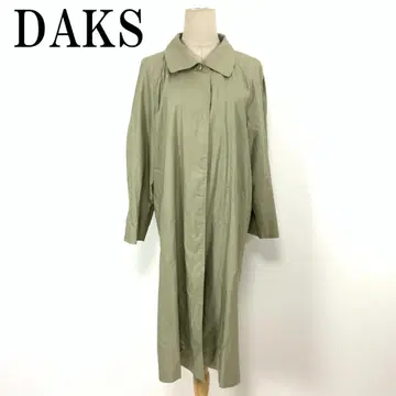 LA7674 닥스 코튼 롱 스텐카라 코트 그린 9