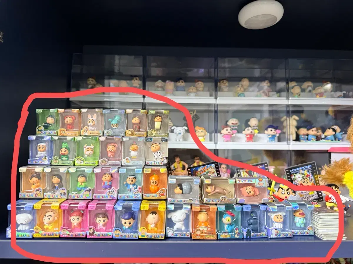 Crayon Shin-chan Rice Grain Figure 33 Types Bulk Sell (Includes 3 Hidden)