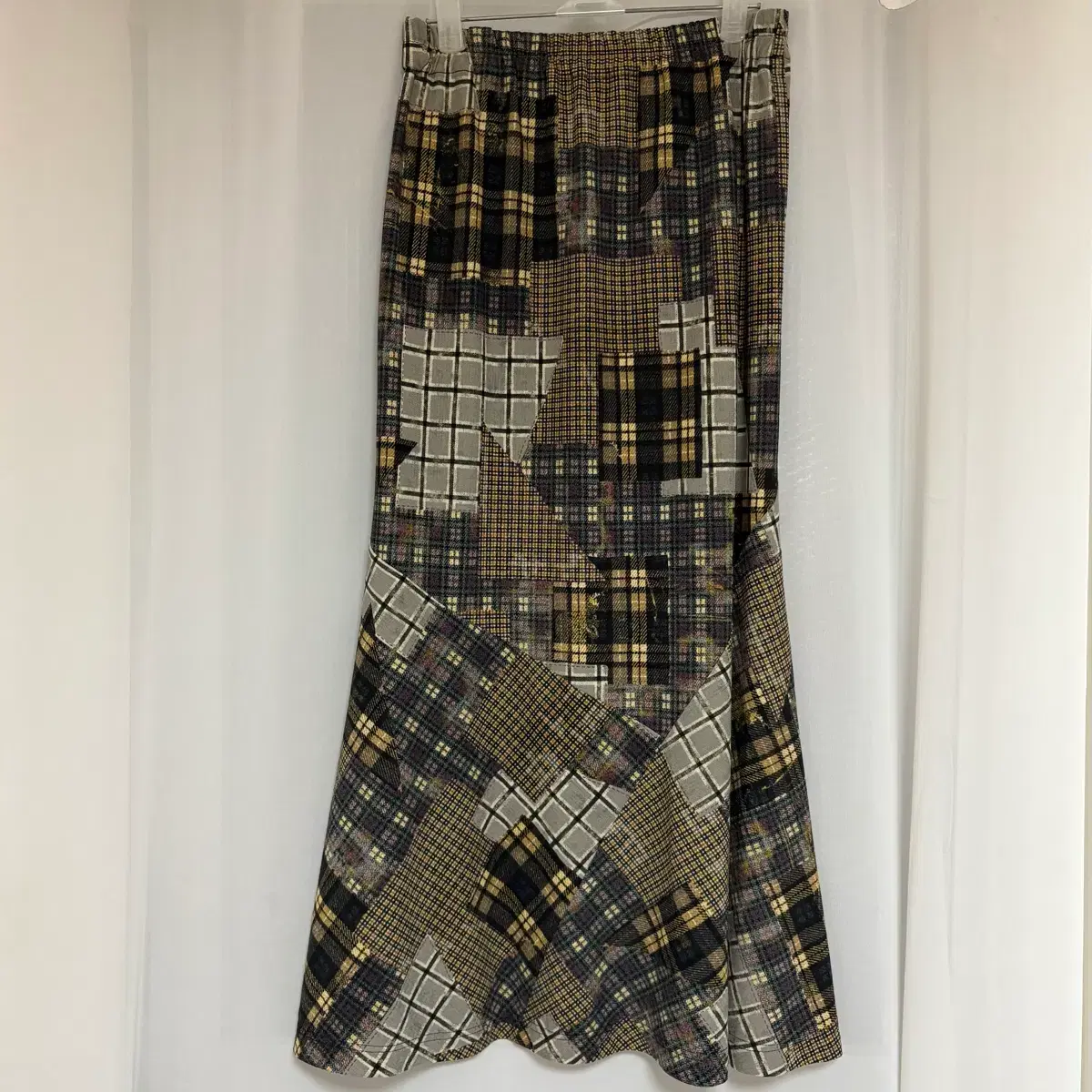 [vintage] Vintage Patchwork Long Skirt