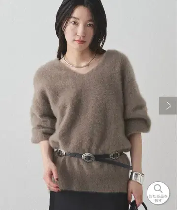 FUR 캐시미어 V 니트