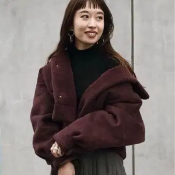 AmeriVintage Over size eco mouton coat