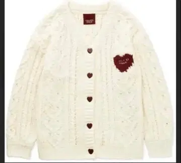 젤라피케 하트 아란 풀오버 가디건