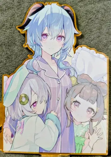 [12/21까지] 원신 감우/치치/요요 아크릴 스탠드 파자마