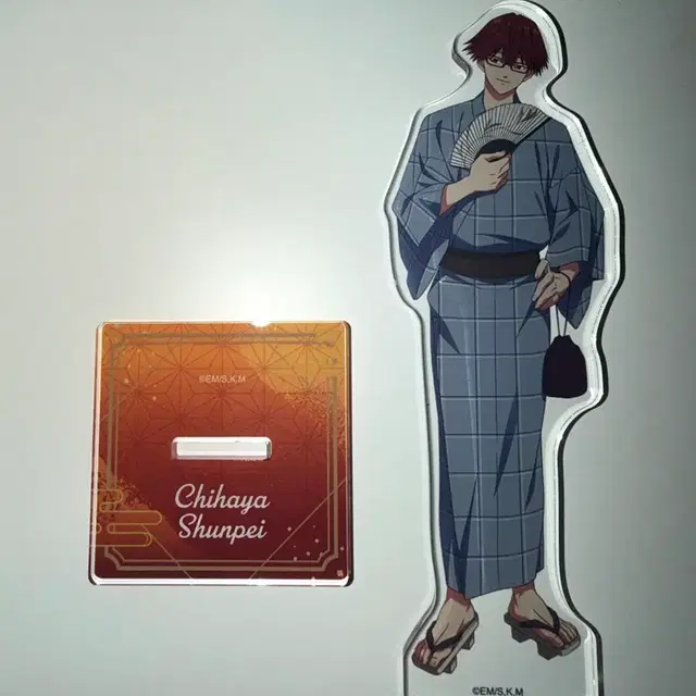 망각배터리 여름 축제 유카타 아크릴 스탠드 치하야 슌페이