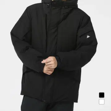 티고라 by 빔즈 디자인 블랙 다운 자켓