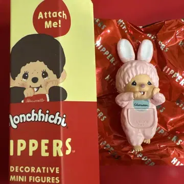 HIPPERS Monchhichi 몽치치 히퍼스 침탄 핑크
