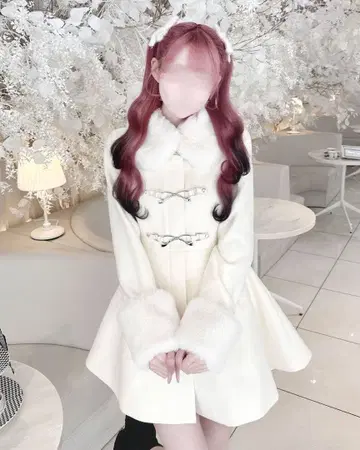 HONEY MEW 리본 비트 코트 XS