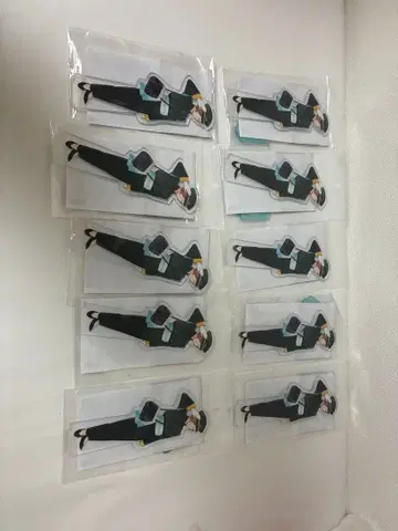 와이텔즈 꽃 용 기차 아크릴 스탠드 Nakamu 10개