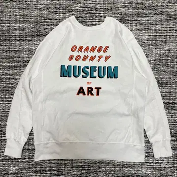 일본제 BARNS 90s USED 가공 헤비 웨이트 맨투맨 옆면 리브