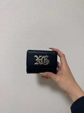 X-girl 3단 폴더형 지갑
