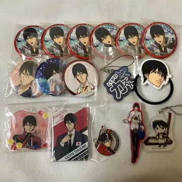 18 도쿠가와 카즈야 캔뱃지 아크릴 키링 묶음 판매