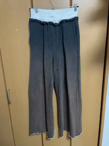 archive 맨투맨 배색 레이어드 스타일 헤이세이 와이드 데미지 Y2K