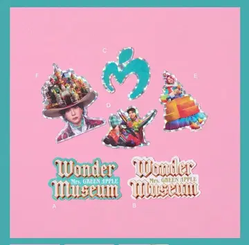 [ 미개봉 ] Wonder Museum 미세스 스티커