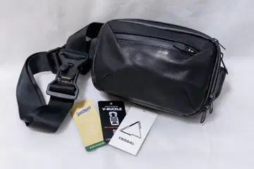 TRIDEAL 천연 가죽 방수 슬링백