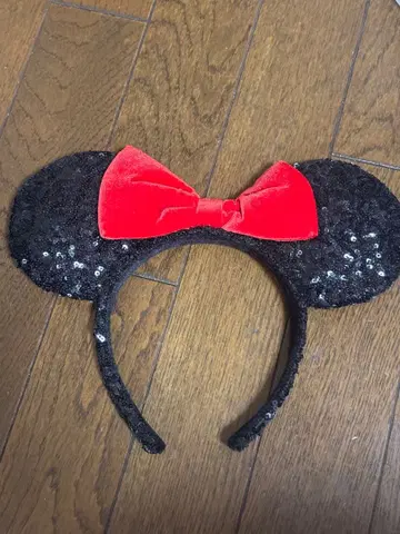 미니 마우스 머리띠 스팽글