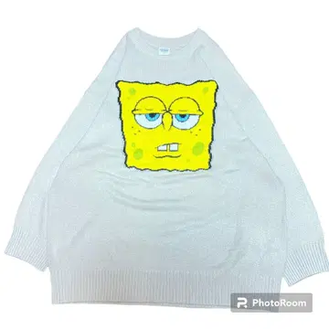 온라인 한정판 GU 스펀지밥 니트 빅 사이즈 21