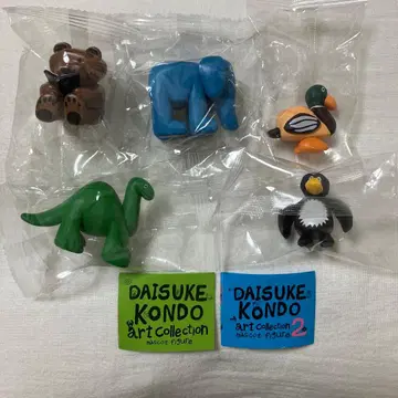 DAISUKE KONDO 아트 컬렉션 마스코트 피규어 5종 세트