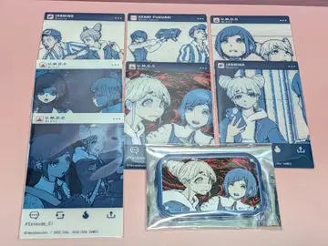 도시전설 해체 센터 후쿠라이 아자미 & 재스민 EMOCA 스퀘어 캔뱃지