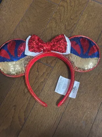 디즈니 백설공주 스팽글 머리띠
