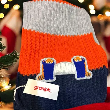 그라니프 이카 니트 머플러 새상품