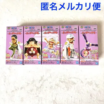 원피스 월드 컬렉터블 피규어 에그 헤드 6 5종 세트 컴프