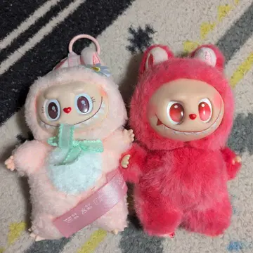 포근포근 캐릭터 봉제 인형 2개 세트