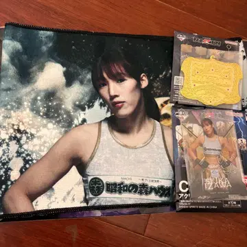 RIZIN 제일복권 아크릴 스탠드 머플러 타월 챔피언 벨트