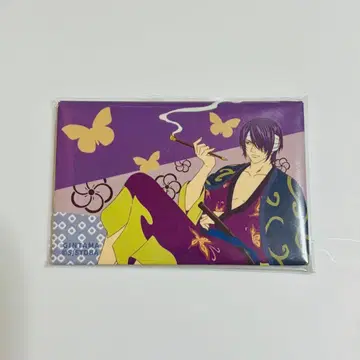 [미사용품] 은혼 타카스기 와팝 스퀘어 캔뱃지