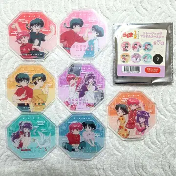 캔두 란마 1/2 트레이딩 아크릴 코스터 컴플리트 세트