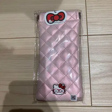 OWNDAYS 헬로키티 퀼팅 소프트 케이스 안경 케이스