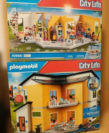 플레이모빌 시티 라이프 70986 & 9266 모던 하우스