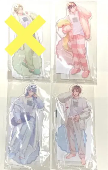 NU:카니발 아크릴 스탠드 3개 세트 (신규 일러스트)