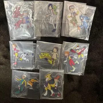 제일복권 디지몬 D상 아크릴 스탠드 8종 세트