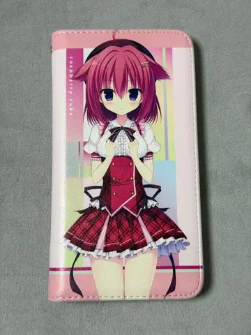 라즈베리 큐브 카노 미나토 수첩형 스마트폰 케이스 마도소프트 하스네