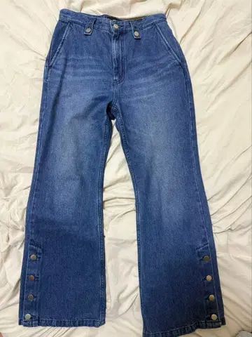 플레어 데님 팬츠