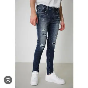 AZUL VINTAGE REPAIR SKINNY II 남성용 L 데님