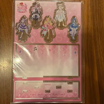 너와 아이돌 프리큐어 랜드마크 타워 콜라보 카페 아크릴 디오라마