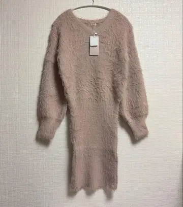 RESEXXY 리젝시 샤기 니트 원피스