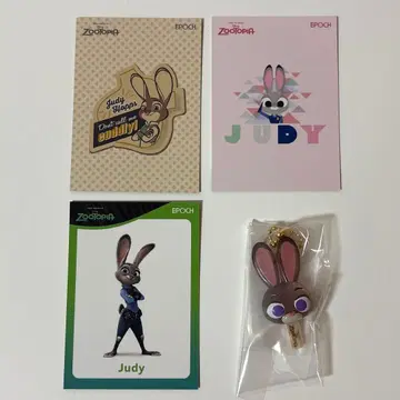 주토피아 주디 컬렉션 카드 아이스캔디 참 가챠