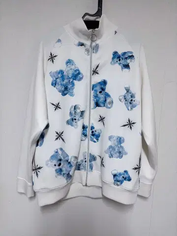 TRAVAS TOKYO 곰 무늬 집업 자켓