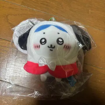 치이카와 x 산리오 캐릭터즈 쁘띠 미니 후드 마스코트 (하치와레 포차코)