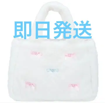 [ 거의 미사용 ] 마리 복슬복슬 토트백 디즈니