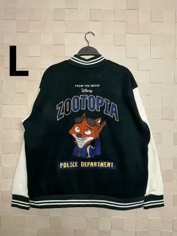 레어 디즈니 주토피아 닉 바시티 자켓 L 사이즈